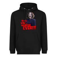 Black nooo wire hangers.. ever!!! vintage mommie dearest quote print Heavyweight Hoodie - lanVoArt