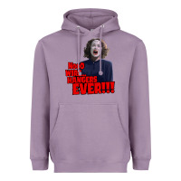 Lavender nooo wire hangers.. ever!!! vintage mommie dearest quote print Heavyweight Hoodie - lanVoArt