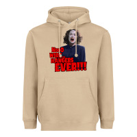 Mushroom nooo wire hangers.. ever!!! vintage mommie dearest quote print Heavyweight Hoodie - lanVoArt