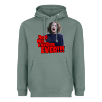 Sage nooo wire hangers.. ever!!! vintage mommie dearest quote print Heavyweight Hoodie - lanVoArt