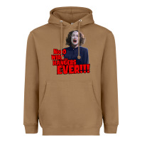 Toasted Coconut nooo wire hangers.. ever!!! vintage mommie dearest quote print Heavyweight Hoodie - lanVoArt