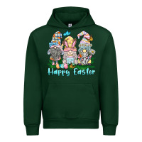 Foreset Green happy easter gnome Urban Hoodie - BarkalooDesign