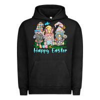 Pigment Black happy easter gnome Urban Hoodie - BarkalooDesign