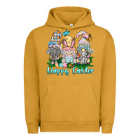 Pigment Peanut Butter happy easter gnome Urban Hoodie - BarkalooDesign
