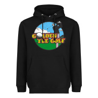 Black golden tee golf Heavyweight Hoodie - lanVoArt