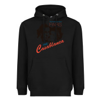 Black casablanca Heavyweight Hoodie - lanVoArt