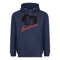Navy casablanca Heavyweight Hoodie - lanVoArt