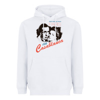 White casablanca Heavyweight Hoodie - lanVoArt