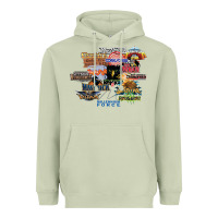 Cedar Point Roller Coaster  Designer Heavyweight Hoodie | Teevron