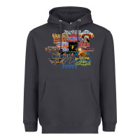 Smoke cedar point roller coaster  designer Heavyweight Hoodie - lanVoArt