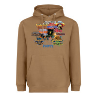 Toasted Coconut cedar point roller coaster  designer Heavyweight Hoodie - lanVoArt