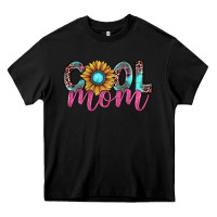 Black cool mom Heavy Core Tee - JahusDesignShop