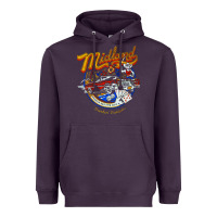 Plum midland drinking problem Heavyweight Hoodie - lanVoArt