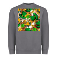 Storm St. Patricks day hat digital paper Heavyweight Sweatshirt - BundleAndBundleShop