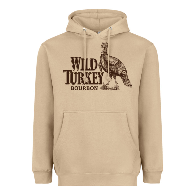 Wild Turkey Bourbon Heavyweight Hoodie by lanVoArt | Teevron