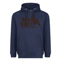 Navy wild turkey bourbon Heavyweight Hoodie - lanVoArt