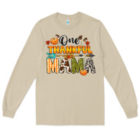 Mushroom one thankful mama Long Sleeve Tee - CowGirlArtShop