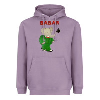 Lavender babar the elephant Heavyweight Hoodie - lanVoArt