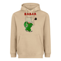 Mushroom babar the elephant Heavyweight Hoodie - lanVoArt