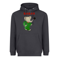 Smoke babar the elephant Heavyweight Hoodie - lanVoArt