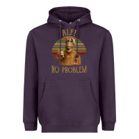 Plum alf alien no problem vintage Heavyweight Hoodie - lanVoArt
