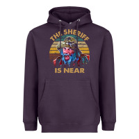 Plum the sheriff is near blazing art saddles do it vintage gift for fans Heavyweight Hoodie - lanVoArt