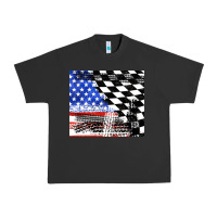 Racing Checkered Flag Tumbler Tbs Urban Heavy Tee | Teevron