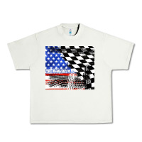Pistachio racing checkered flag tumbler tbs Urban Heavy Tee - TumblerDesignByShophia