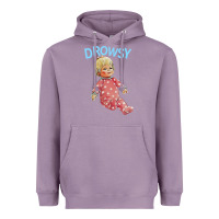 Lavender drowsy doll Heavyweight Hoodie - lanVoArt