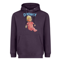 Plum drowsy doll Heavyweight Hoodie - lanVoArt