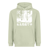 Matcha i'm a devilman Heavyweight Hoodie - lanVoArt