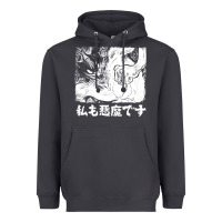 Smoke i'm a devilman Heavyweight Hoodie - lanVoArt