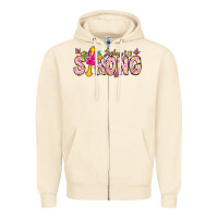 Sandshell joshua strong Zipper Hoodie - CowhideDigitalArt
