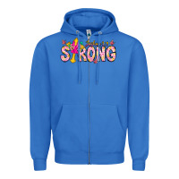 True Royal joshua strong Zipper Hoodie - CowhideDigitalArt