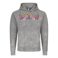Cloud Rock wild flowers Vintage Hoodie - TumblerDesignByShophia