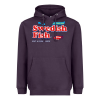 Plum swedish fish Heavyweight Hoodie - lanVoArt