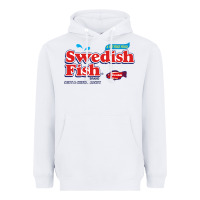White swedish fish Heavyweight Hoodie - lanVoArt