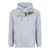 Heather Grey tums. 1940s remedy! Heavyweight Hoodie - lanVoArt
