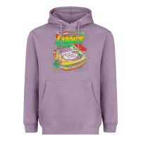 Lavender terry labonte corn flakes 5 Heavyweight Hoodie - lanVoArt