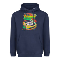 Navy terry labonte corn flakes 5 Heavyweight Hoodie - lanVoArt