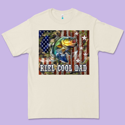 4th Of July Western Reel Cool Dad Bass Premium Tee Designed By Lillyallendesigns