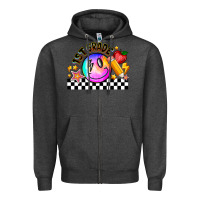 Charcoal Heather 1St Grade Zipper Hoodie - CowhideDigitalArt