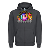 Smoke 1St Grade Zipper Hoodie - CowhideDigitalArt
