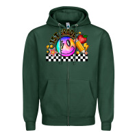 Sports Green 1St Grade Zipper Hoodie - CowhideDigitalArt