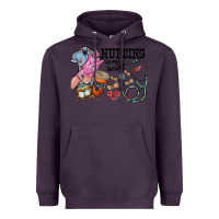 Plum nursing in my heart Heavyweight Hoodie - RacoonDesign