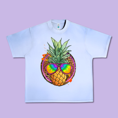 Pineapple And Glasses Urban Heavy Tee Designed By Jahusdesignshop