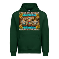 Forest Green western gnome tumbler Urban Hoodie - BarkalooDesign