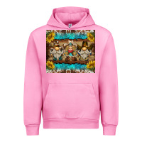 Fuchsia Pink western gnome tumbler Urban Hoodie - BarkalooDesign