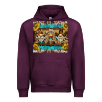 Mauve Wine western gnome tumbler Urban Hoodie - BarkalooDesign