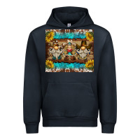 Navy western gnome tumbler Urban Hoodie - BarkalooDesign